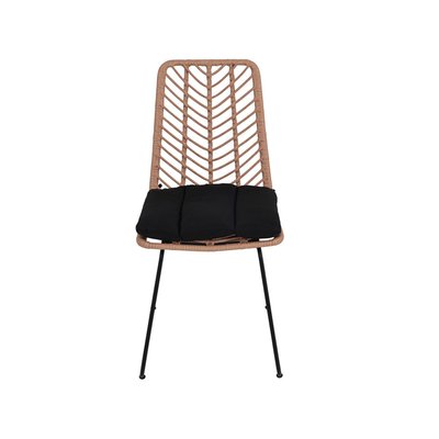 Lot de 4 chaises effet rotin, FORENZA LISA DESIGN