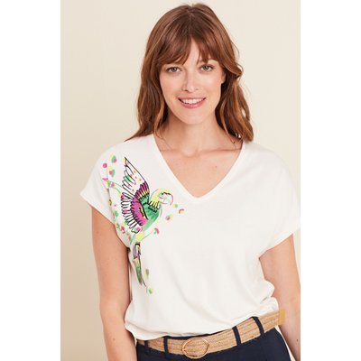 T-shirt col V manches courtes BREAL