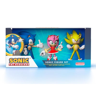 Set familial de Sonic - 3 personnages COMANSI