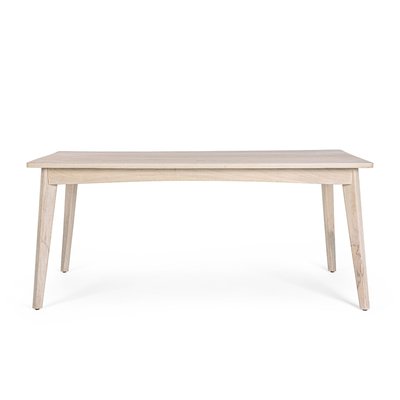 Table de salle à manger rectangulaire en bois blanchi L173 - SHANNA HELLIN, DEPUIS 1862