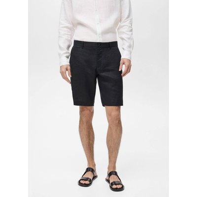 Bermuda slim-fit 100 % lin MANGO MAN