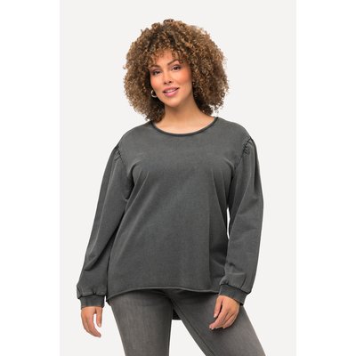 Sweat-shirt oversize à col rond et manches ULLA POPKEN