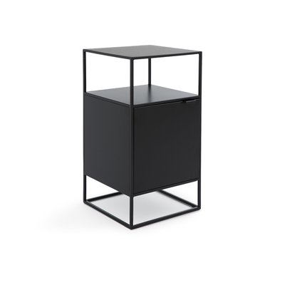 Hiba 1-Door Metal Bedside Table LA REDOUTE INTERIEURS