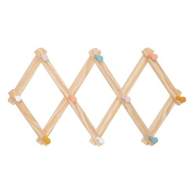Patère Accordéon Bois 10 Crochets ATMOSPHERA