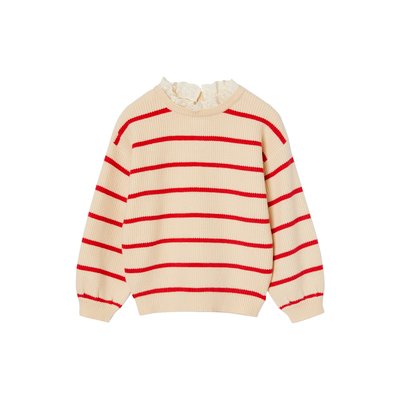 Pull col fantaisie forme loose VERTBAUDET