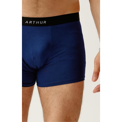 Boxer en coton, uni ARTHUR