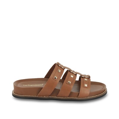 Mules plates en cuir CHYREL LES TROPEZIENNES PAR M BELARBI