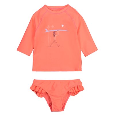 Surfer Print 2-Piece Swimsuit LA REDOUTE COLLECTIONS