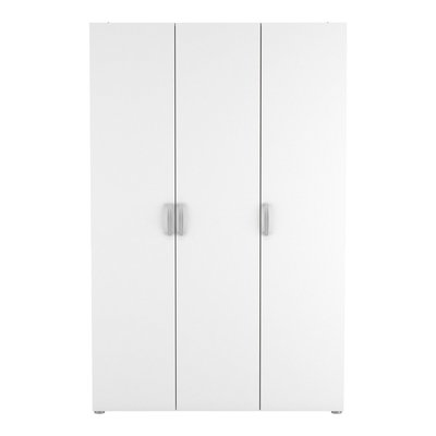 Armoire 3 Portes avec Penderie et Lingère L119,1 cm - Nano CALICOSY