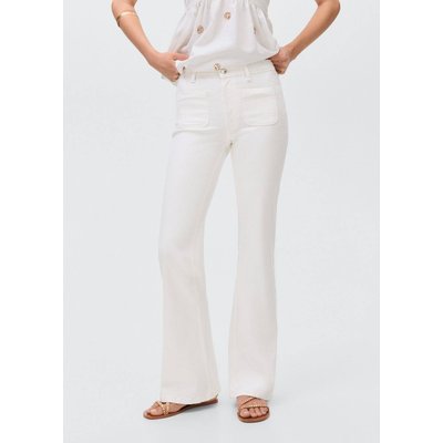 Jean flare poches MANGO TEEN