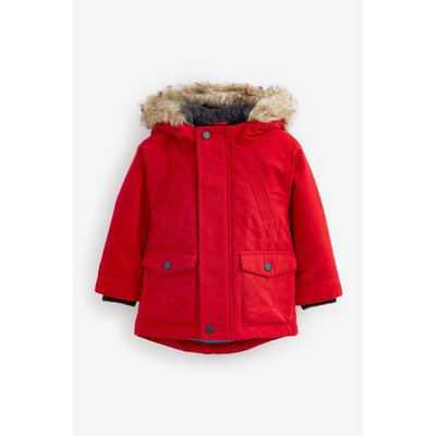 Parka imperméable mi-longue et coupe droite NEXT