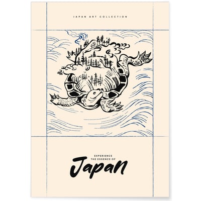Affiche Art Japon 4 L'AFFICHERIE