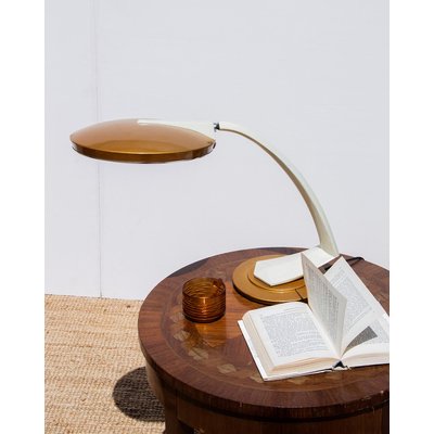 Lampe boomerang Julia N°281 - Bon état DEBONGOUT