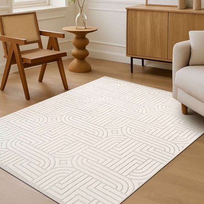 Tapis à relief géométriques  PROCESSOR THE DECO FACTORY