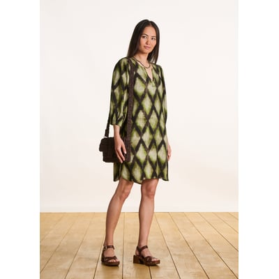 Robe courte ample à imprimé LA FEE MARABOUTEE
