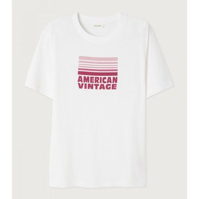 Ykobow Crew Neck T-Shirt with Short Sleeves AMERICAN VINTAGE
