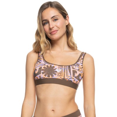 Haut de maillot de bain bikini brassière THROW BACK. ROXY