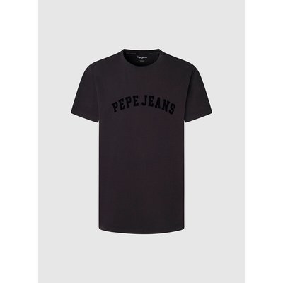 T-shirt manches courtes à logo floqué PEPE JEANS