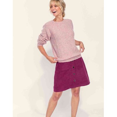 Pull fantaisie col rond uni MONA LA FIANCÉE