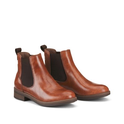 Bottine brune femme cheap