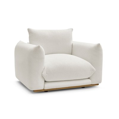 Fauteuil tissu bouclette, ERNEST BOBOCHIC