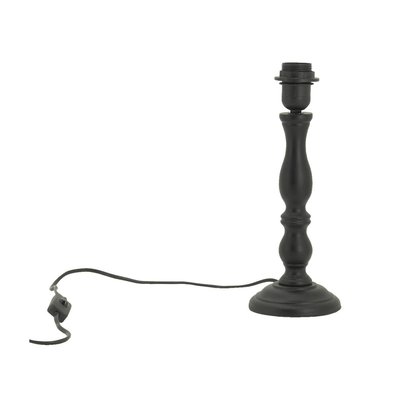 Pied de lampe en bois sculpté Bois noir AUBRY GASPARD
