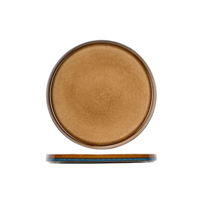 Lot de 4 Assiettes plates en porcelaine, QUINTANA COSY&TRENDY