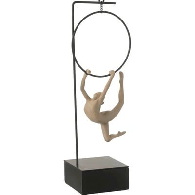 Figurine gymnaste au cerceau RECOLLECTION