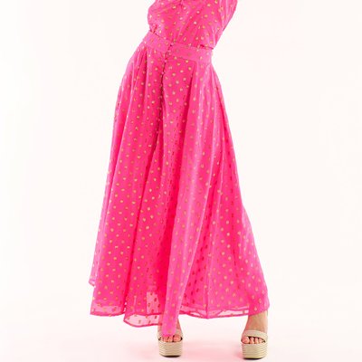 Jupe longue avec fil textile IRELIA WILD