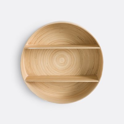 Etagère murale ronde en bambou Ø50 cm, Tabios LA REDOUTE INTERIEURS