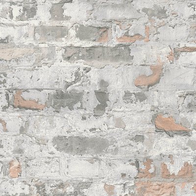 Papier peint imprimé briques usées Berlin HOME MAISON