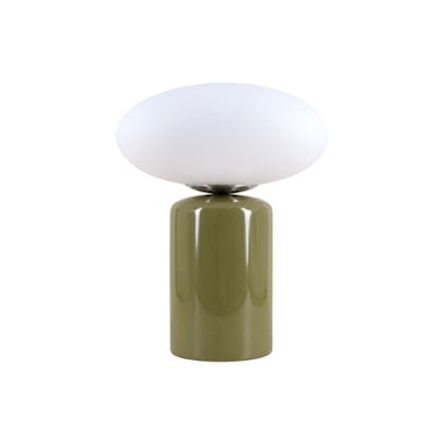 Lampe à poser design en céramique et verre 31cm ORNAMI