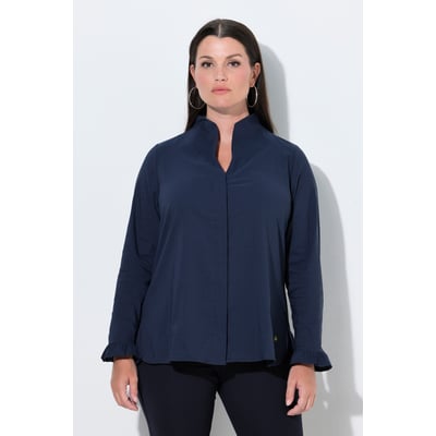 Blouse manches longues et col calice ULLA POPKEN