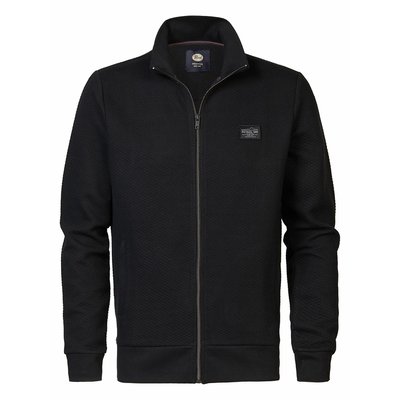 Cotton Mix Track Top with High Neck PETROL INDUSTRIES