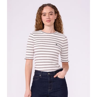 T-shirt con maniche a 3/4 PETIT BATEAU