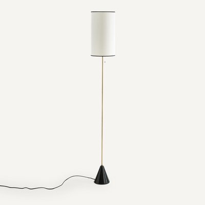 Lampadaire marbre et métal fer laiton Sophonie AM.PM