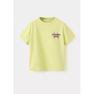 T-shirt en coton imprimé MANGO KIDS