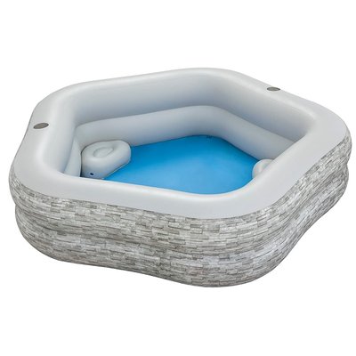 - Piscine gonflable  Truprint - Imprimé pierre BESTWAY