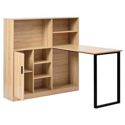 Bureau d’angle avec rangement, BABERA MEUBLES COSY