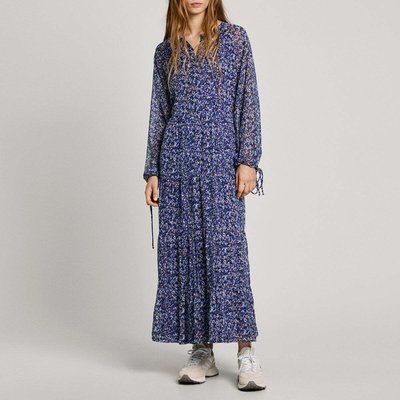 Robe Longue À Imprimé Fleuri PEPE JEANS