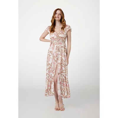 Robe Longue Jacquard Froissé GUESS