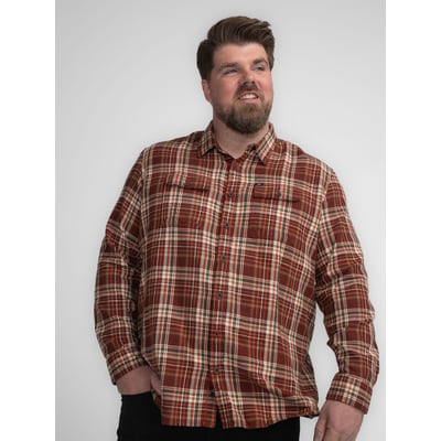 Chemise à carreaux plus size bristol PETROL INDUSTRIES