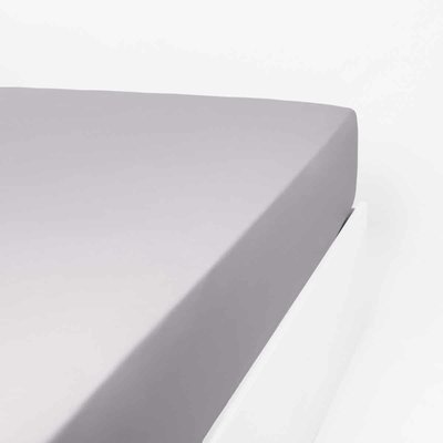 Drap housse uni coton percale 200 fils DESIREE LINANDELLE