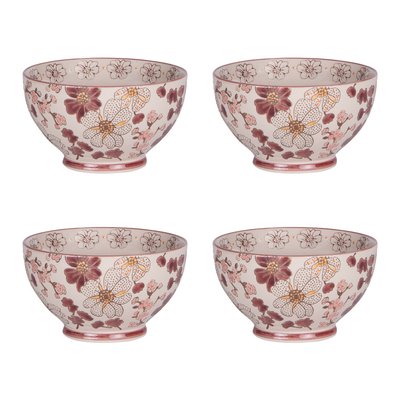 Coffret 4 bols   14 cm-KIYO TABLE PASSION