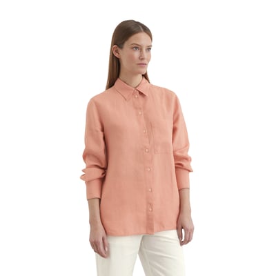 Blouse en lin regular en qualité légère MARC O'POLO