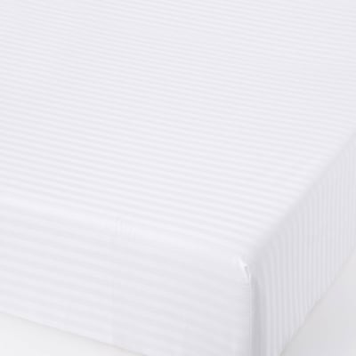 Drap housse, satin de coton bio MONOPRIX