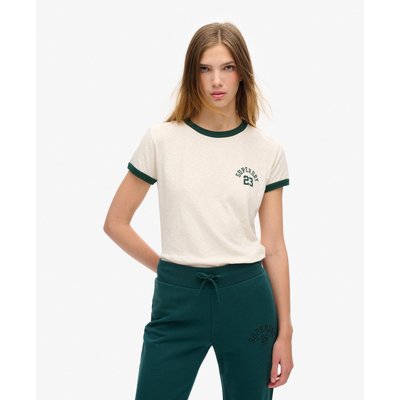 T-shirt ajusté Athletic Essentials Ringer SUPERDRY