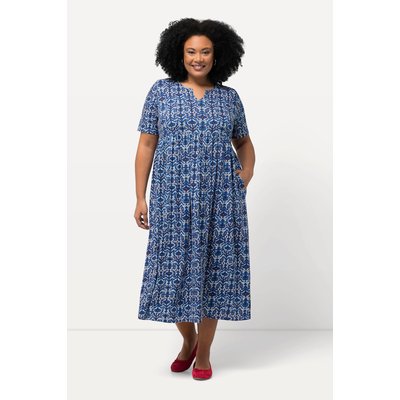Robe en jersey à imprimé graphique ULLA POPKEN