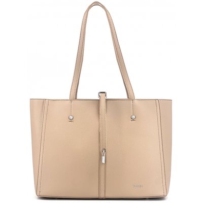 Sac à main cabas anses longues BLEU CERISE