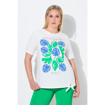 T-shirt motif feuilles ULLA POPKEN